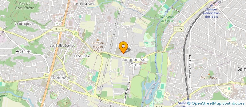 localisation de l'entreprise EVANESENCE à LONGPONT-SUR-ORGE