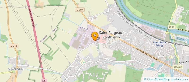 localisation de l'entreprise EVANN  SAINT-FARGEAU-PONTHIERRY