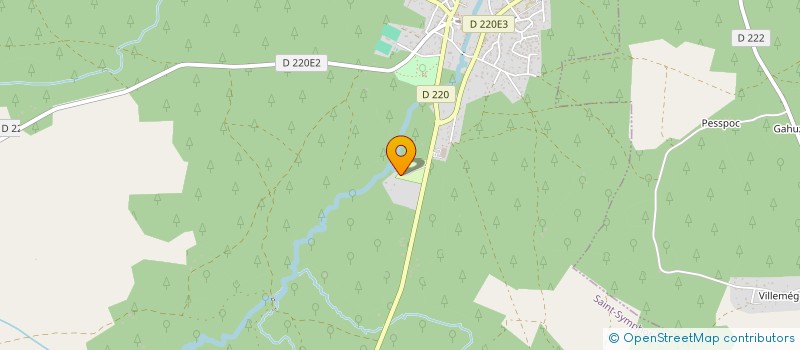 localisation de l'entreprise EVANNO  SAINT-SYMPHORIEN