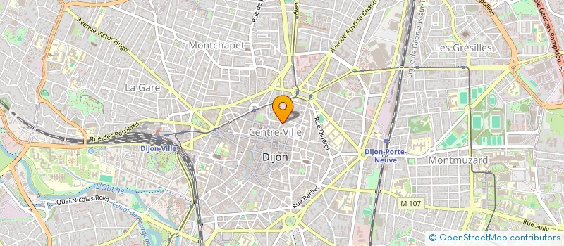 localisation de l'entreprise EVANOC à DIJON