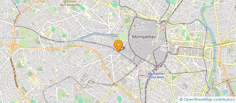 localisation de l'entreprise EVANS KEY à MONTPELLIER