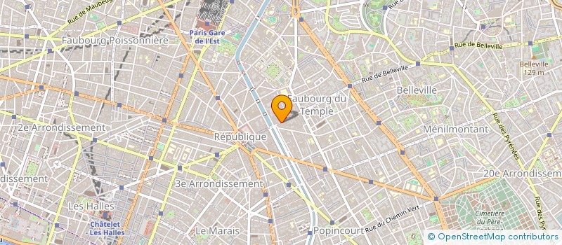 localisation de l'entreprise EVAPHONE  PARIS