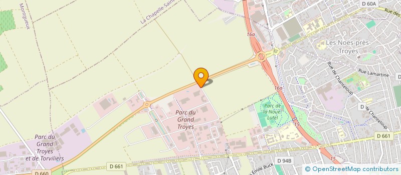 localisation de l'entreprise EVAPONE  SAINTE-SAVINE