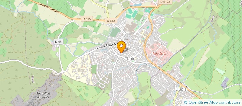 localisation de l'entreprise EVARCHIPEL  THUIR