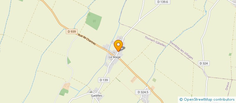 localisation de l'entreprise EVARLIE à THIMERT-GATELLES