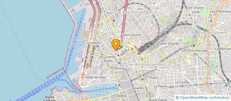 localisation de l'entreprise EVASION  MARSEILLE