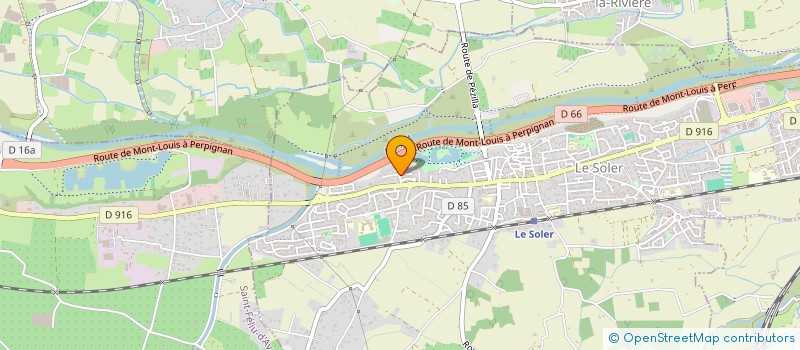 localisation de l'entreprise EVASION  LE SOLER