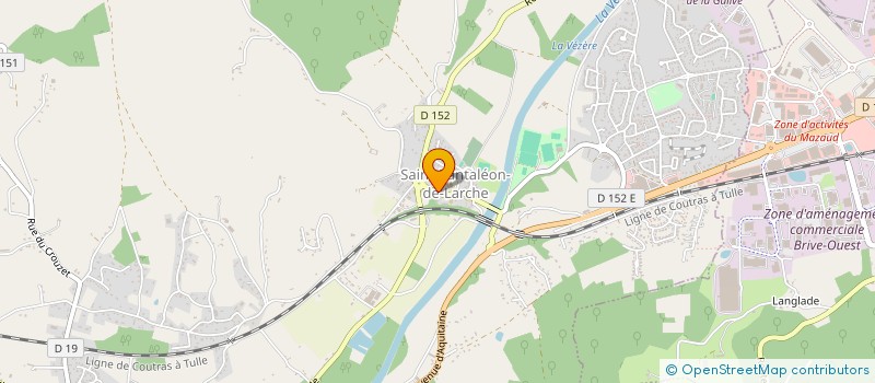 localisation de l'entreprise EVASION ARTISTIQUE à SAINT-PANTALEON-DE-LARCHE