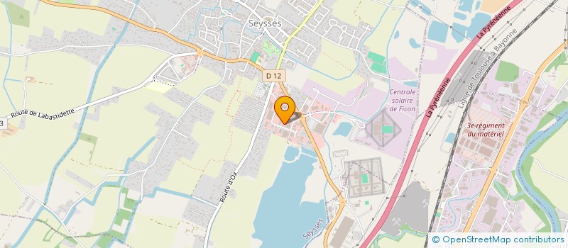 localisation de l'entreprise EVASION COIFFURE  SEYSSES