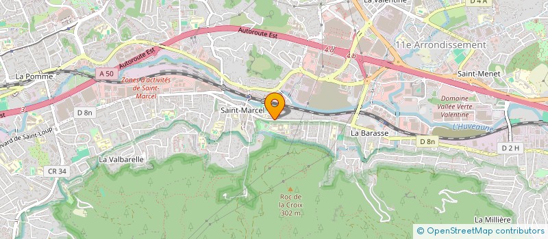 localisation de l'entreprise EVASION COMMUNICATION à MARSEILLE