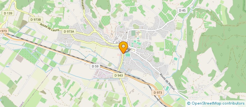 localisation de l'entreprise EVASION EN LUBERON  LOURMARIN