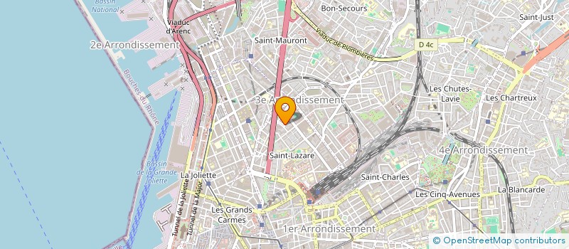 localisation de l'entreprise EVASION ET CIE à MARSEILLE