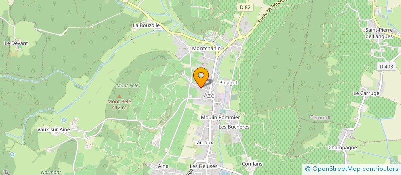 localisation de l'entreprise EVASION ET DECOUVERTES  AZE