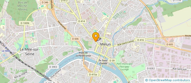 localisation de l'entreprise EVASION ET DETENTE à MELUN