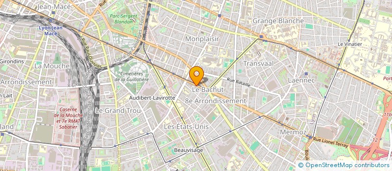 localisation de l'entreprise EVASION FITNESS à LYON