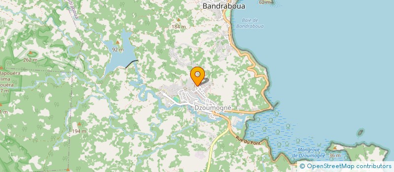 localisation de l'entreprise EVASION GOURMANDE à BANDRABOUA
