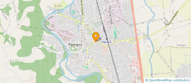 localisation de l'entreprise EVASION JAZZ à PAMIERS