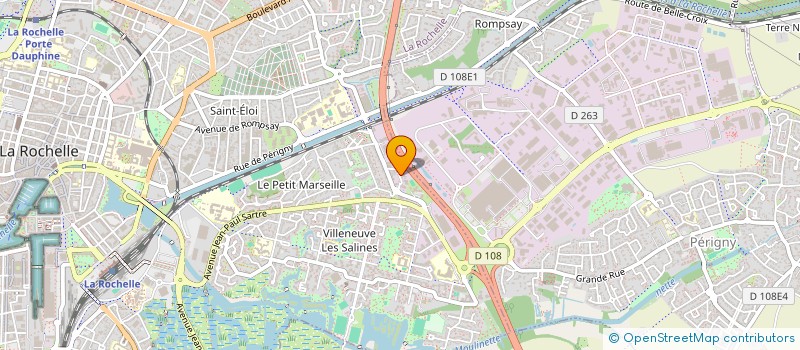 localisation de l'entreprise EVASION PISCINES VIENNE  LA ROCHELLE