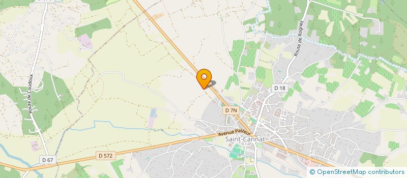 localisation de l'entreprise EVASION PROVENCALE  SAINT-CANNAT