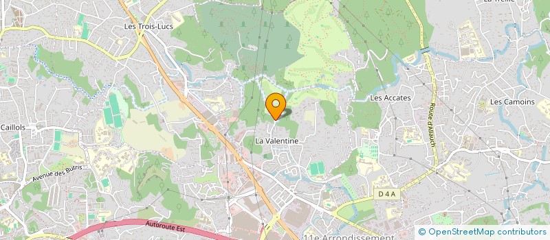 localisation de l'entreprise EVASION SAVEURS à MARSEILLE