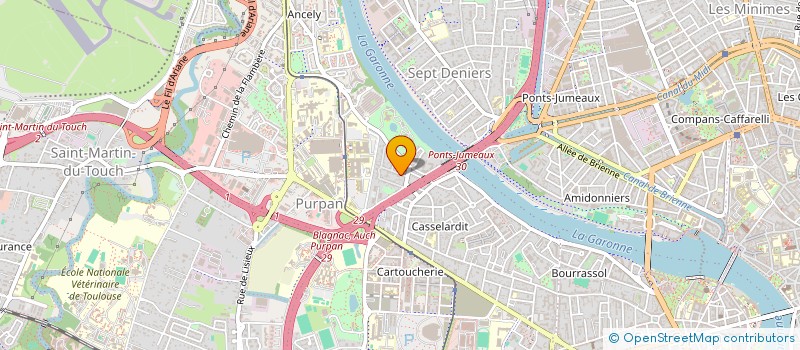 localisation de l'entreprise EVASION SOUS-MARINE  TOULOUSE