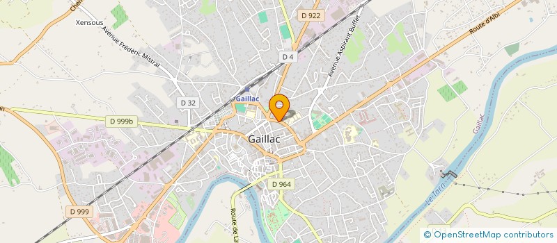 localisation de l'entreprise EVASION TUNING  GAILLAC