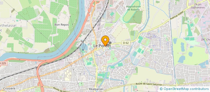 localisation de l'entreprise EVASION VIDEO  LE PONTET