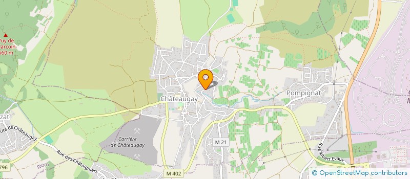 localisation de l'entreprise EVASION VINICOLE à CHATEAUGAY