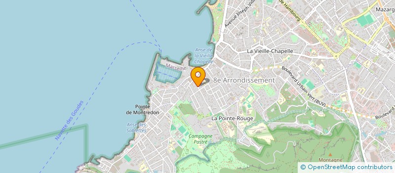 localisation de l'entreprise EVASION VITALE à MARSEILLE