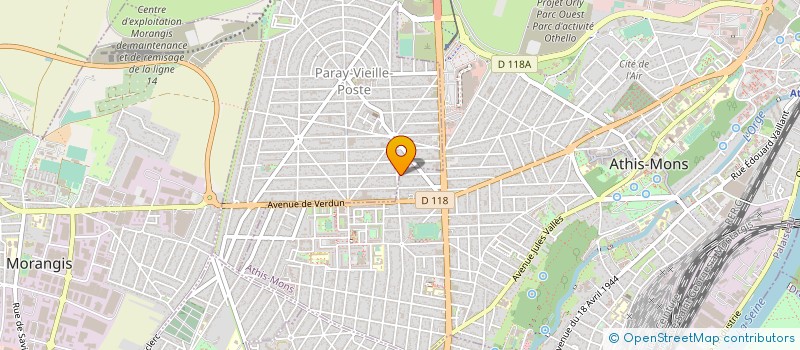 localisation de l'entreprise EVASION VPS à PARAY-VIEILLE-POSTE