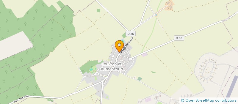 localisation de l'entreprise EVASIONS LOISIRS  LA FERTE-CHEVRESIS