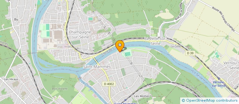 localisation de l'entreprise EVATEO  SAINT-MAMMES