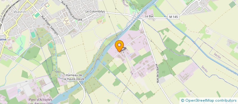 localisation de l'entreprise EVATEX à GONDECOURT