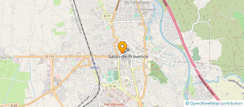 localisation de l'entreprise EVATOUR VOYAGES  SALON-DE-PROVENCE