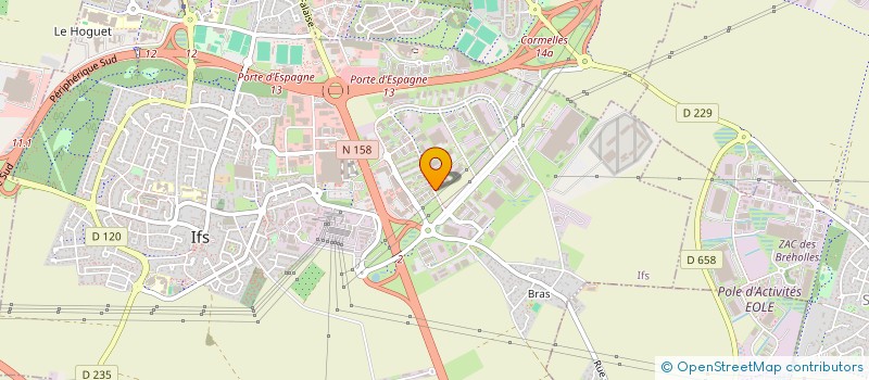 localisation de l'entreprise EVATOURS  IFS