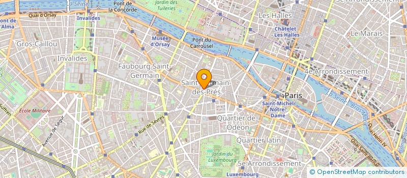 localisation de l'entreprise EVAYAC  PARIS