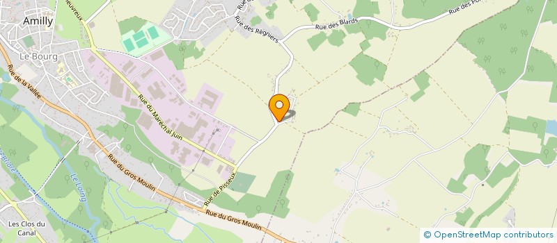 localisation de l'entreprise EVAZION à AMILLY