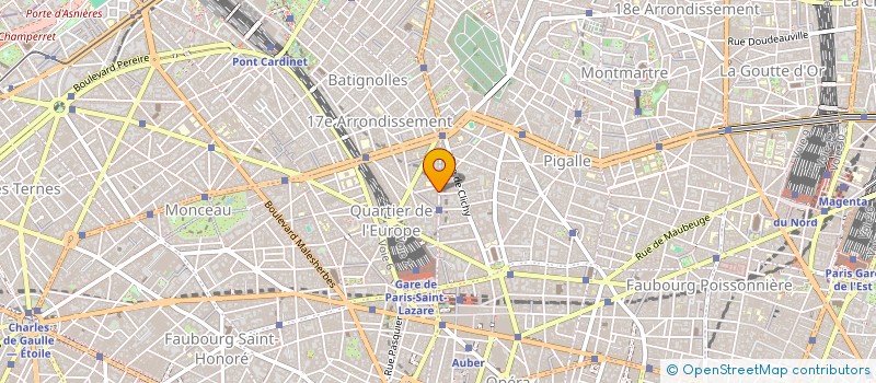localisation de l'entreprise EVBOX FRANCE à PARIS