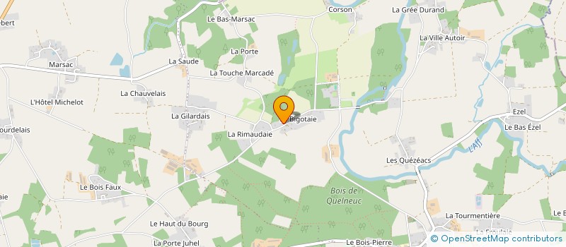 localisation de l'entreprise EVC  CARENTOIR