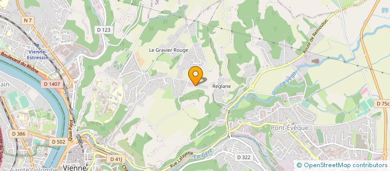 localisation de l'entreprise EVCM ET VOILA CA MARCHE à VIENNE