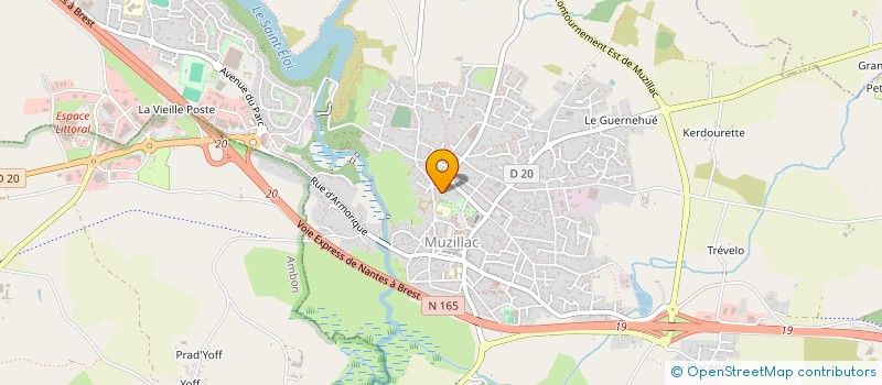 localisation de l'entreprise EVCO INVEST  MUZILLAC