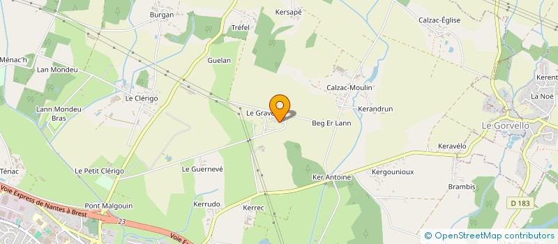 localisation de l'entreprise EVE.FR  THEIX-NOYALO