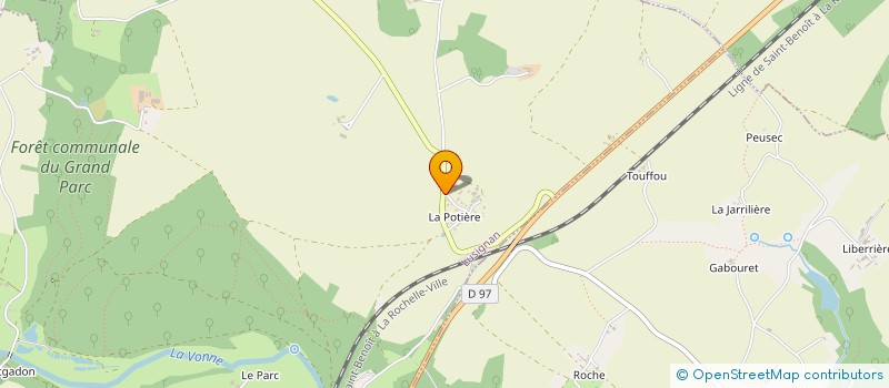 localisation de l'entreprise EVE PAUL IMMOBILIER  LUSIGNAN