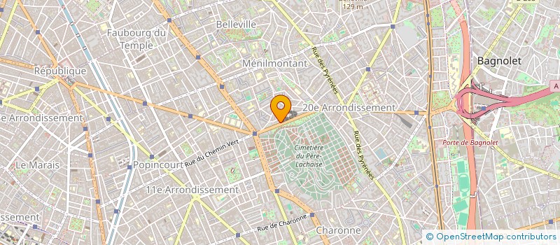localisation de l'entreprise EVE PRO SECURITE PRIVEE  PARIS