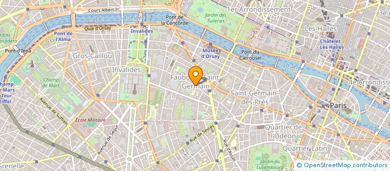 localisation de l'entreprise EVE-R.PRODUCTIONS à PARIS