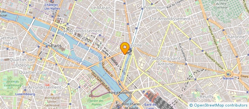 localisation de l'entreprise EVE SKIL SKANDIA à PARIS