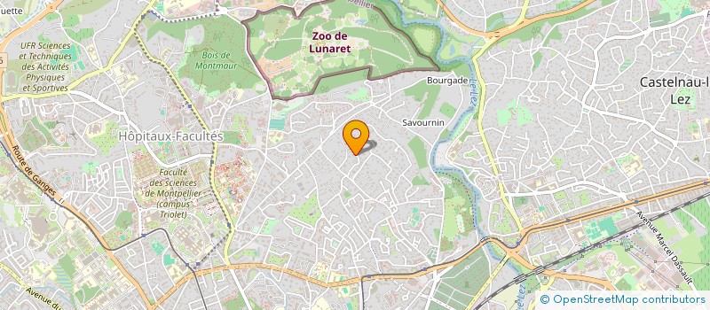 localisation de l'entreprise EVE&TIM à MONTPELLIER