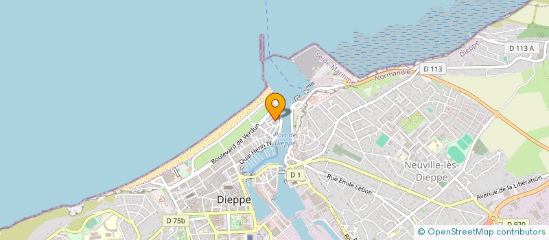 localisation de l'entreprise EVEBIA  DIEPPE