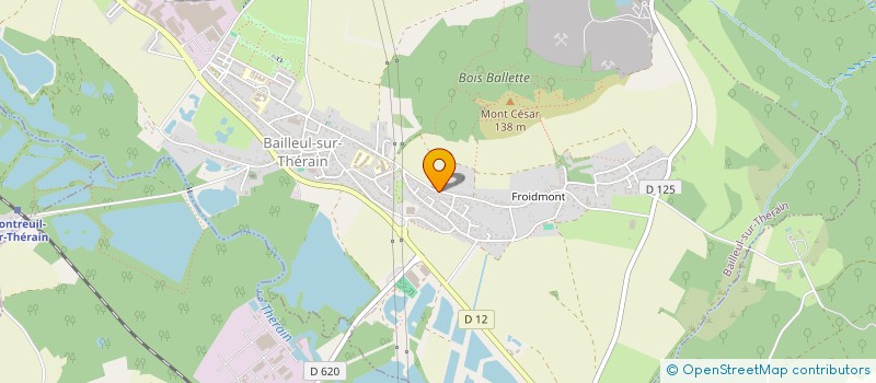 localisation de l'entreprise EVECT DEVELOPPEMENT à BAILLEUL-SUR-THERAIN