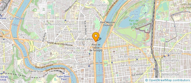 localisation de l'entreprise EVEDIA à LYON